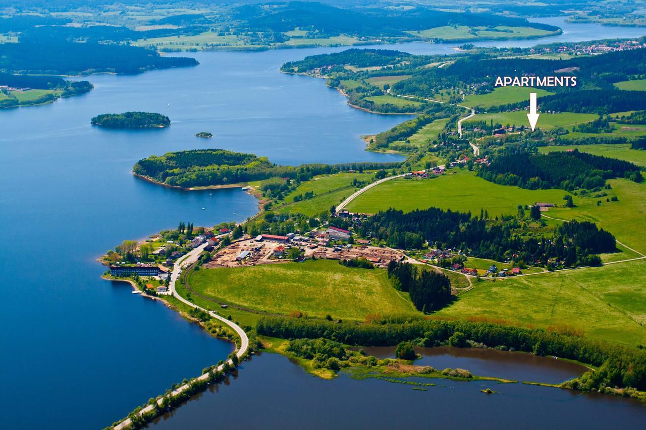 Apartments Nad Rybniky Horní Planá エクステリア 写真